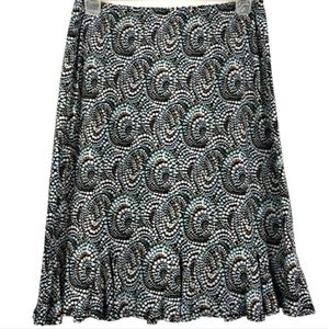 Cato Women's Midi  Skirt Polka Dot/Abstract Print Size M